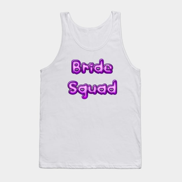 Bride Squad Pink Tank Top by MandalaHaze